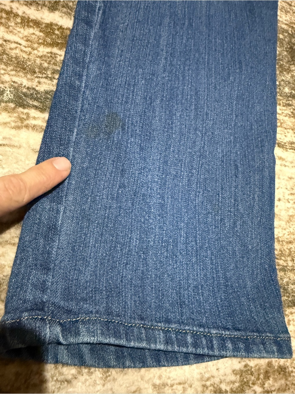 Gloria Vanderbilt-size 16 denim jeans bedazzled back pockets - Picture 10 of 10